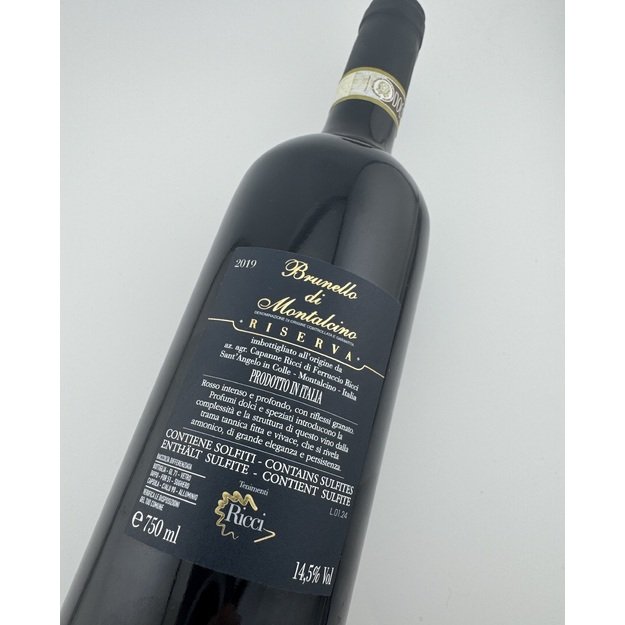 Brunello di Montalcino RISERVA 2019  2