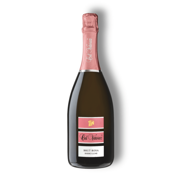 Rožinis putojantis vynas Brut Rosé Dodici Lune
